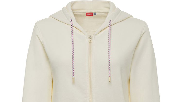Peach™ Collection - Crown Vanilla Hoodie - Nintendo Official Site